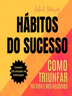 cover image of HÁBITOS DO SUCESSO